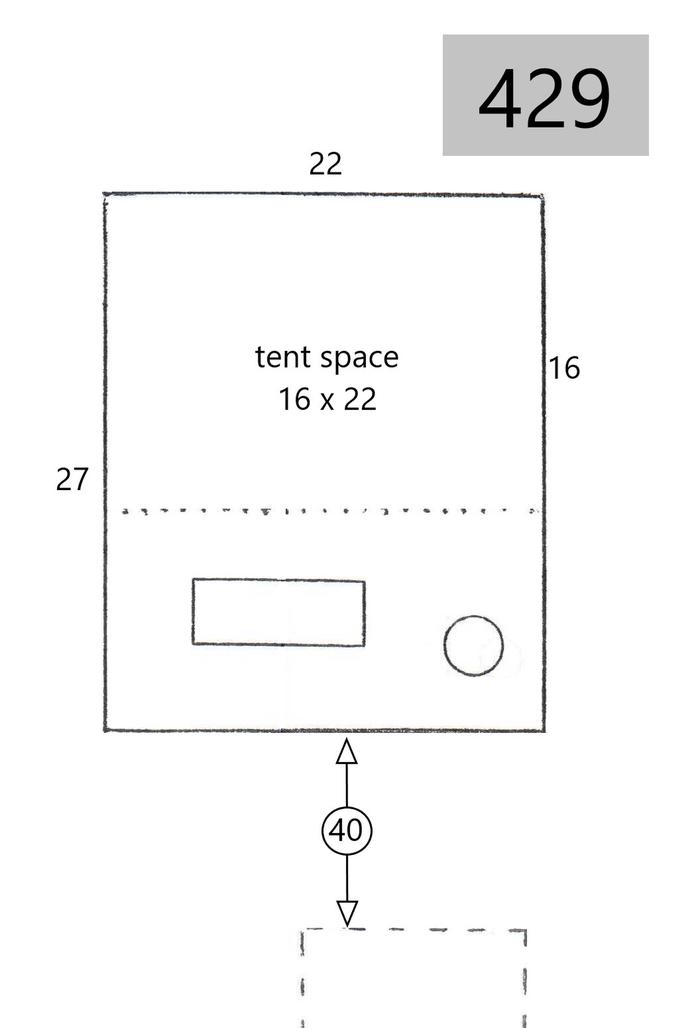 site 429line drawing of site layout