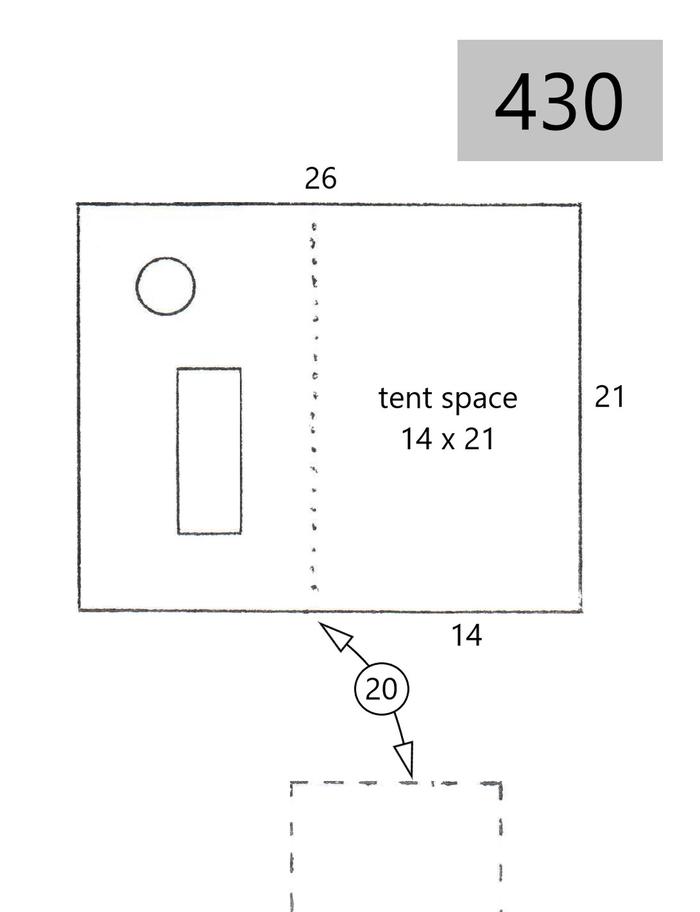 site 430line drawing of site layout