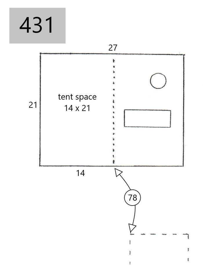site 431line drawing of site layout