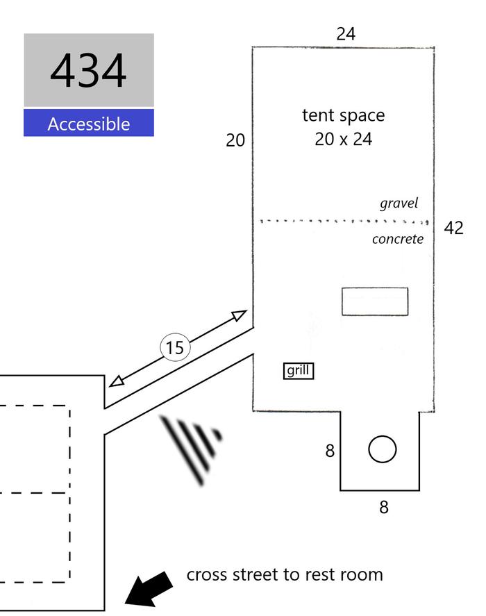 site 434 accessibleline drawing of site layout