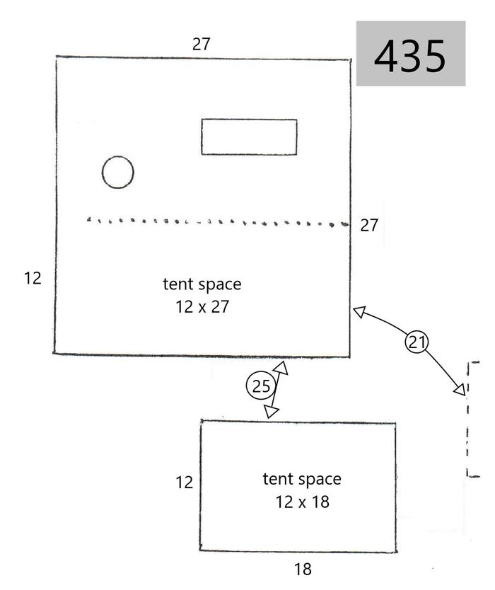 site 435line drawing of site layout