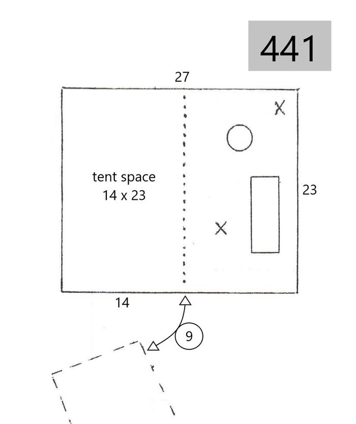 site 441line drawing of site layout