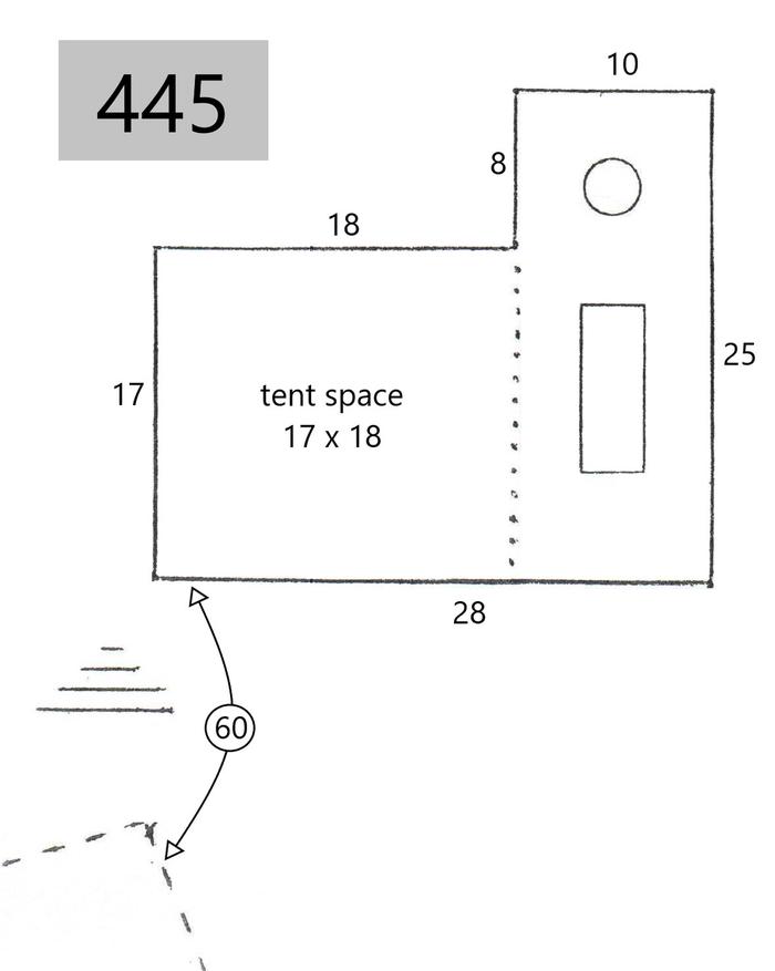 site 445line drawing of site layout