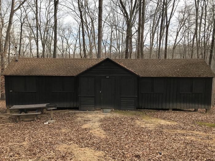 Cabin B2 - Historic wood structure found in Prince William Forest Park10 Person Sleep Cabin