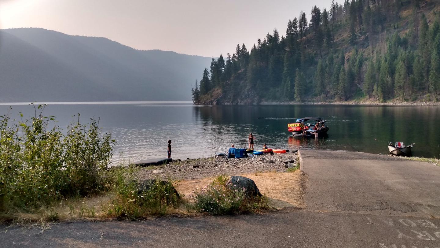 Boat Ramp at Noisy Creek Campground