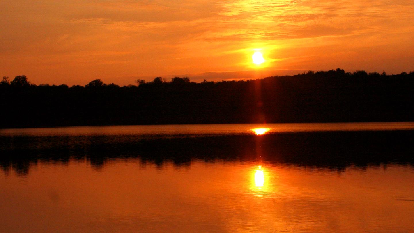 Council Lake - Sunset ViewView of sunset over Council Lake