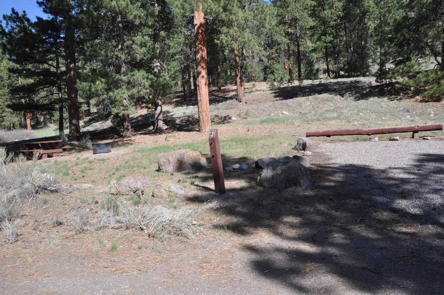 Aspen Glade Campground Site 3