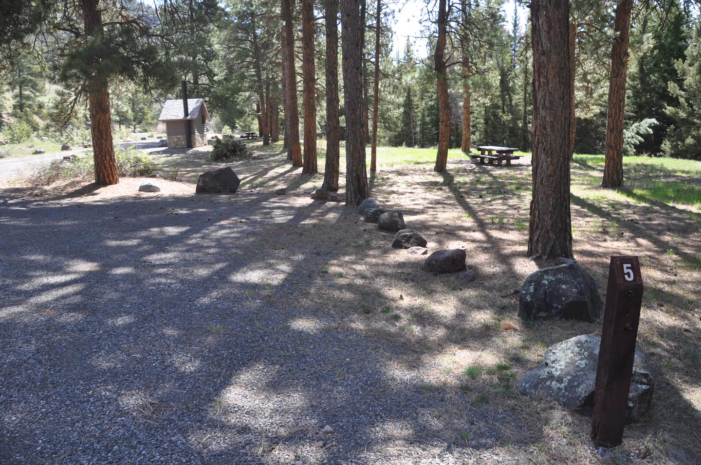 Aspen Glade Campground Site 5