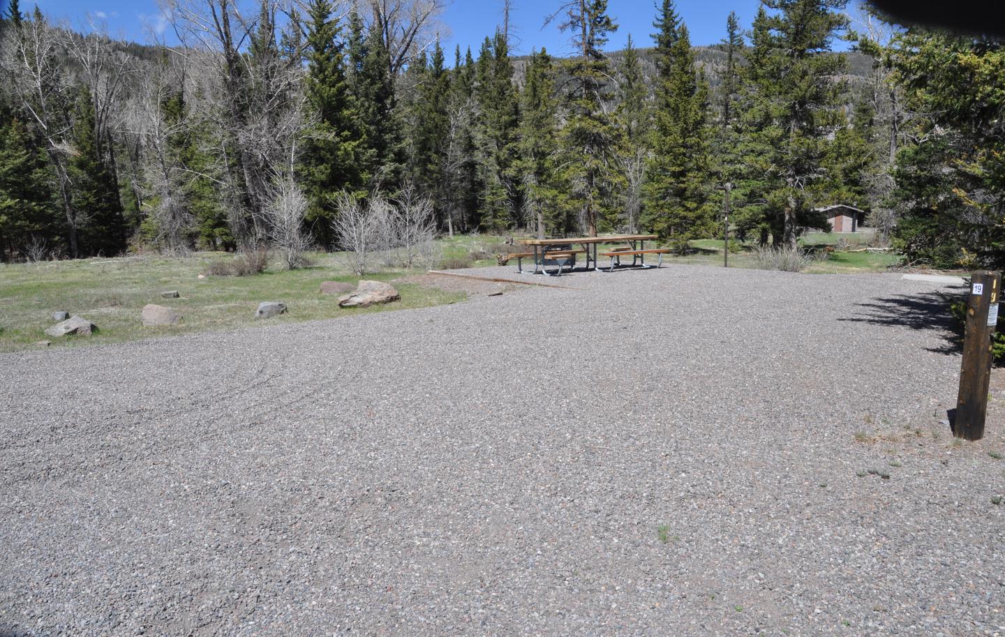 Elk Creek Campground Site 19