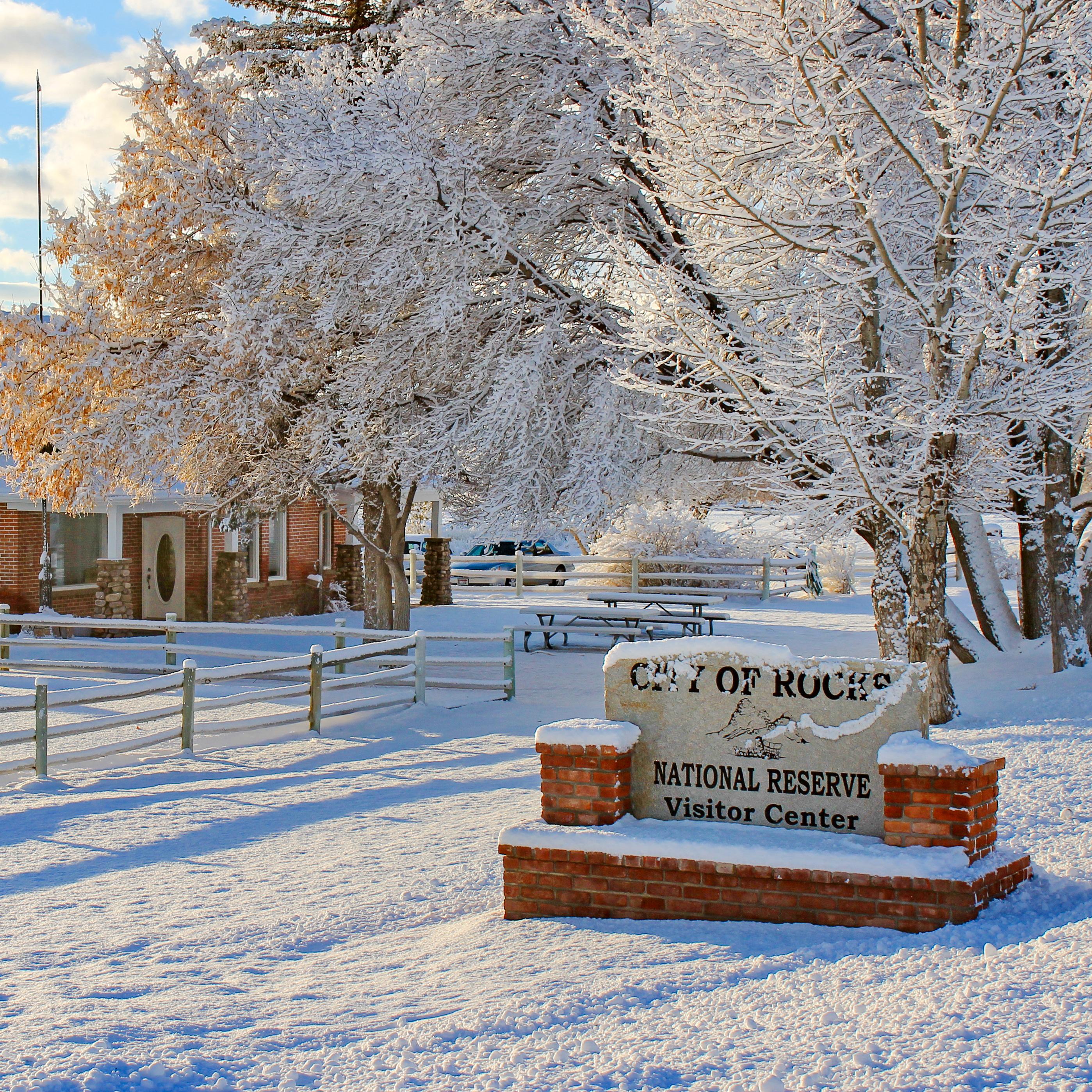 Winter at the Visitor Center