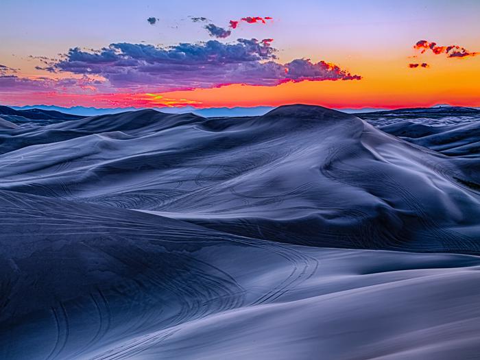 Sunset at the St. Anthony Sand Dunes