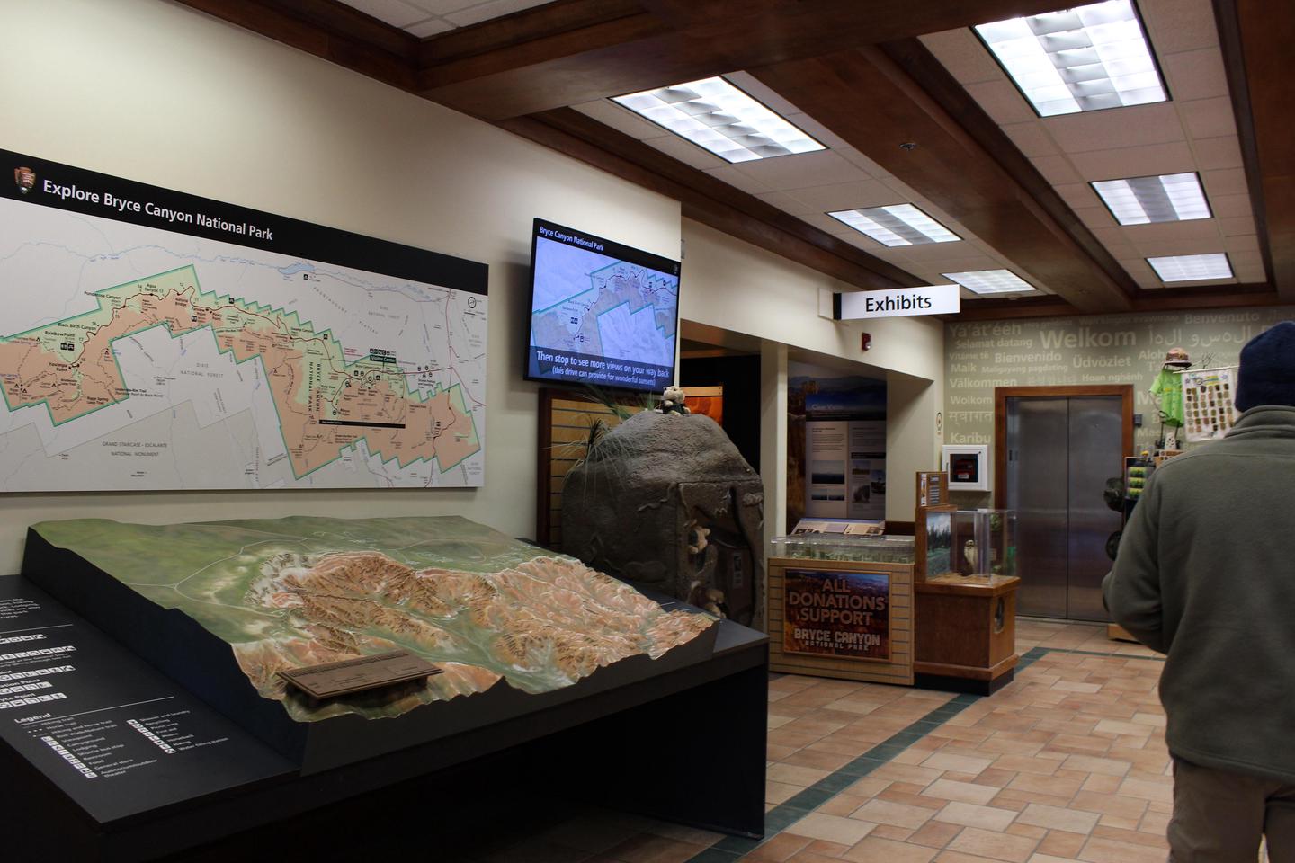 Park OrientationThe Visitor Center provides exhibits, orientation materials, a park film and more.