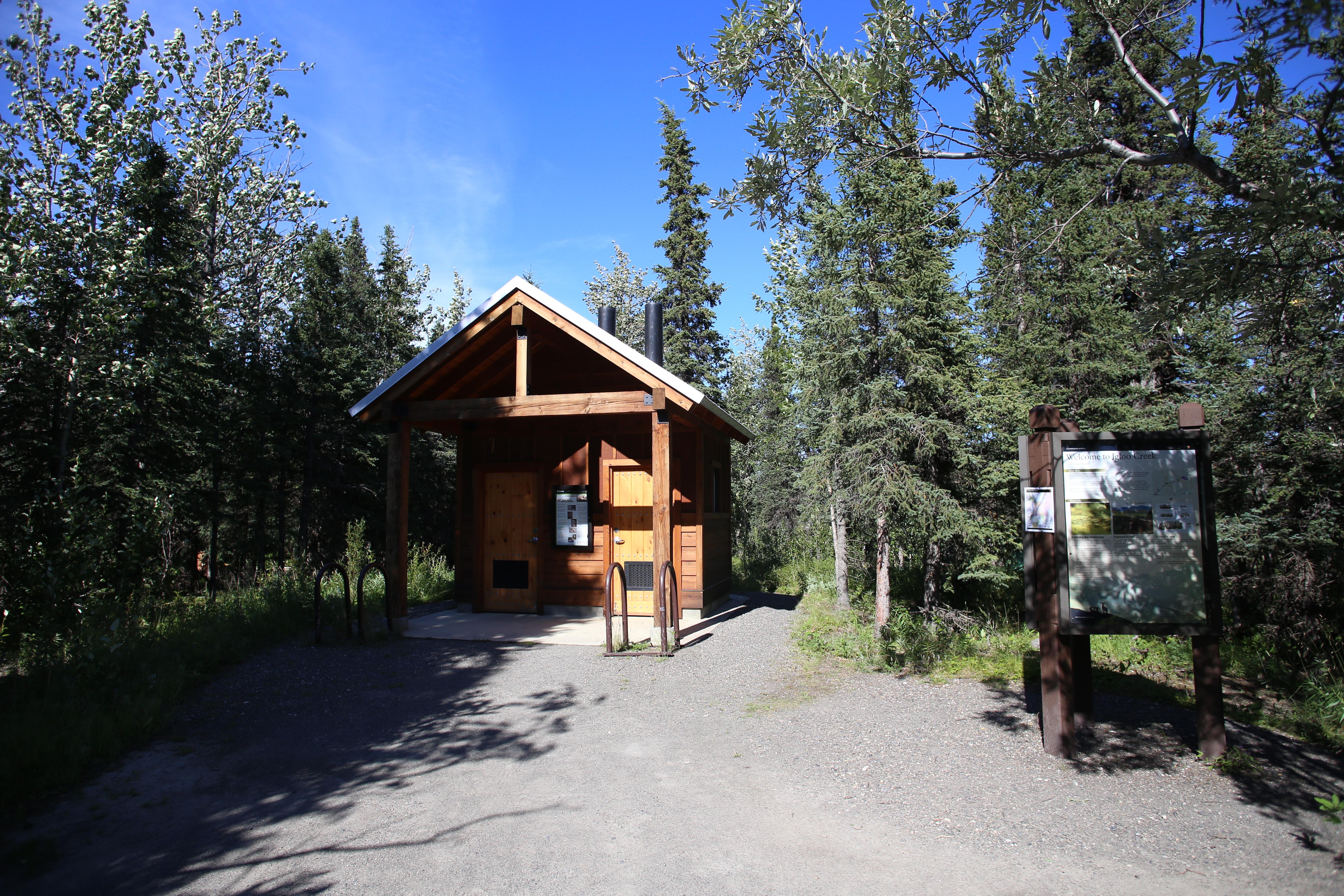 Restrooms at Igloo