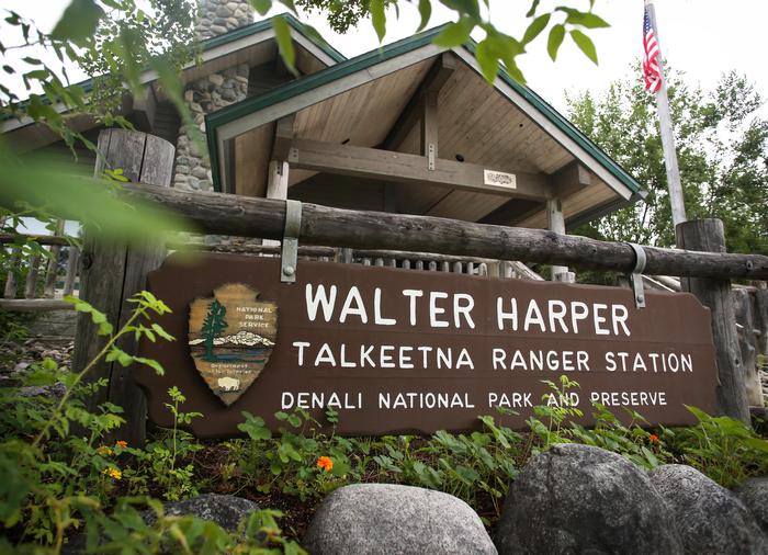 Walter Harper Talkeetna Ranger StationThe ranger station in Talkeetna is named for Walter Harper, an Athabaskan man who was the first person to summit Denali in 1913