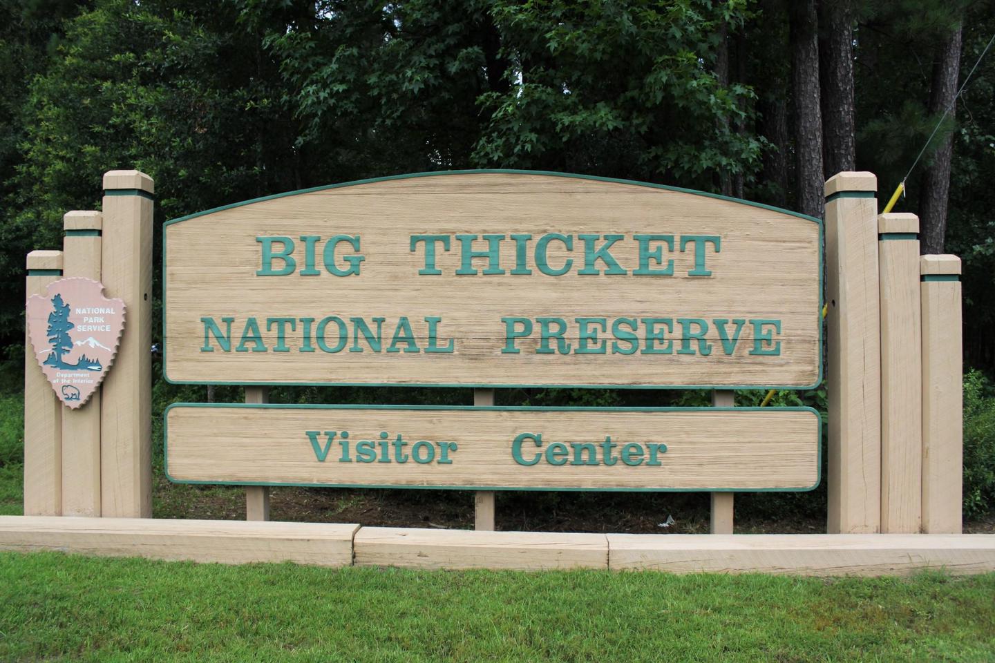 Visitor Center SignVisitor center sign