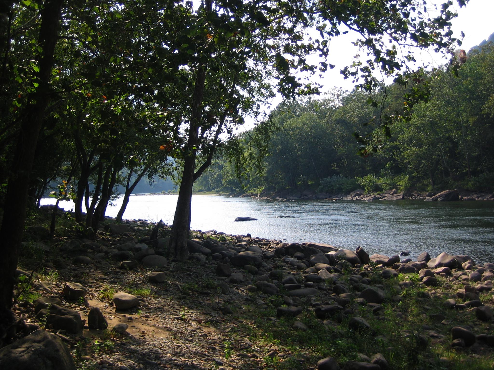 New River at Grandview Sandbar
