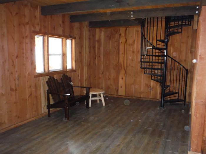 Cabin staircase