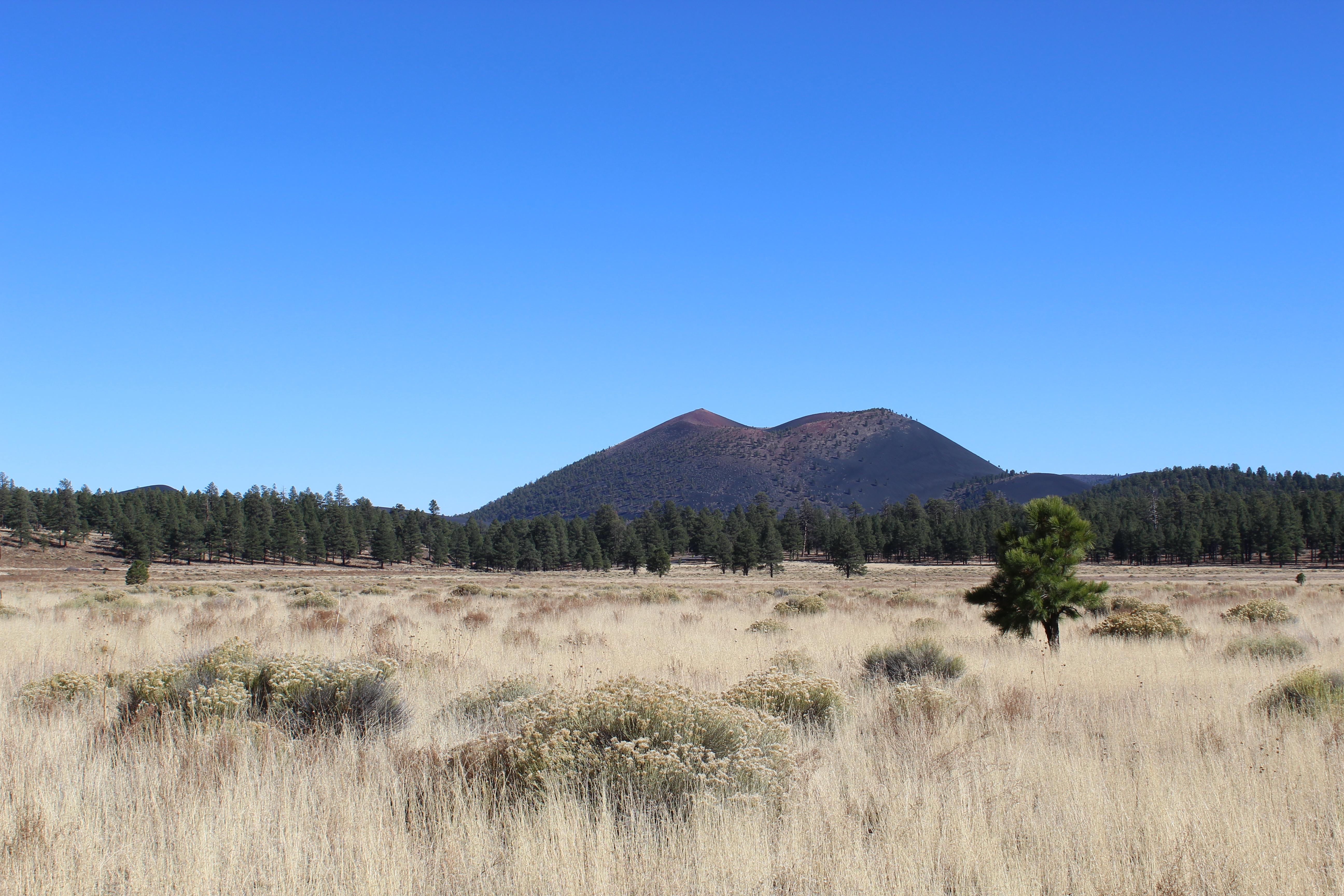 Sunset Crater over Bonito Park