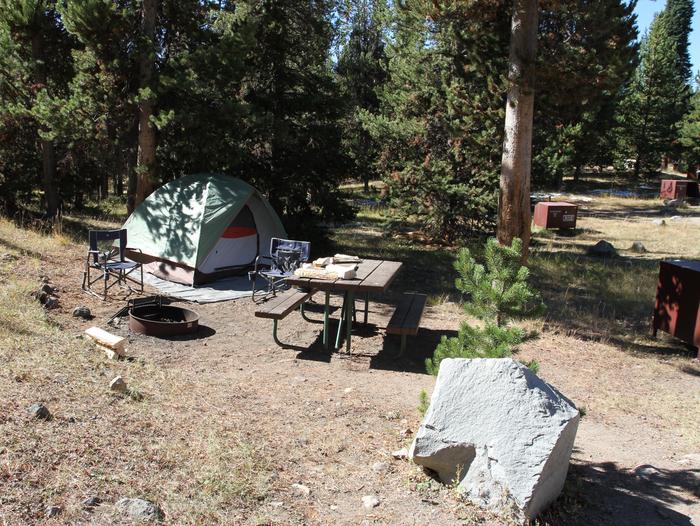 Indian Creek Campground site #73