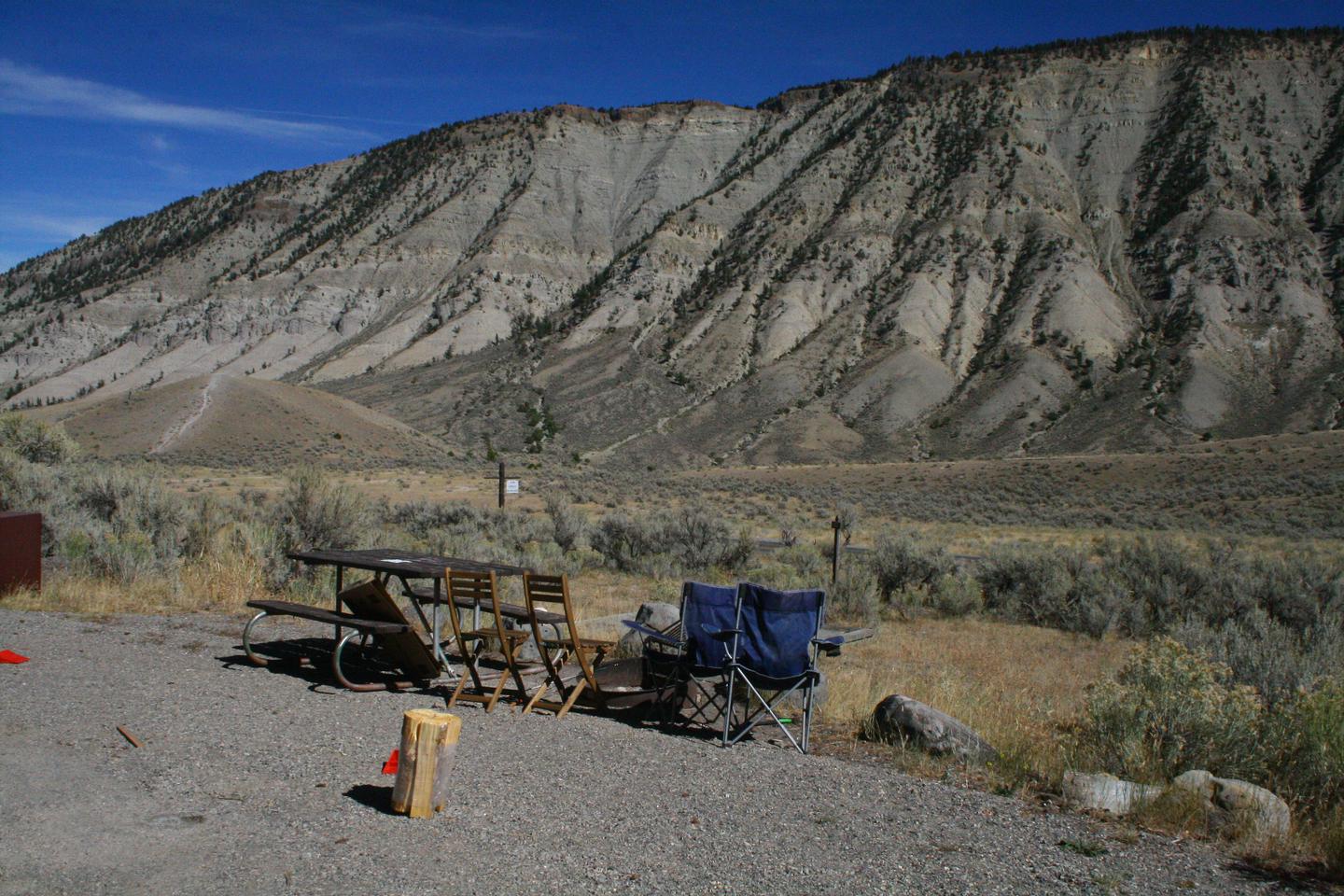 Mammoth Campground site #25