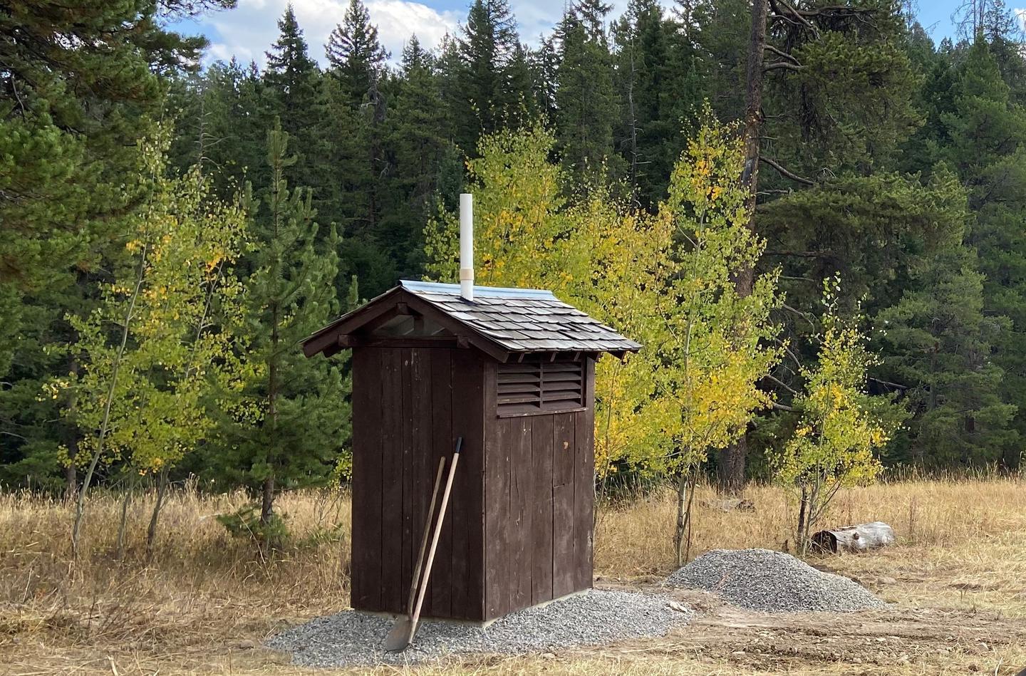 Outhouse at Trail CreekOuthouse at Trail Creek Cabin