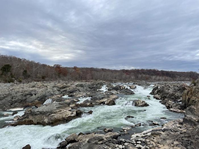 Great FallsThe Great Falls of the Potomac River can be viewed from the Olmstead Island Overlook.