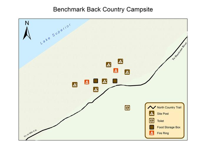 Benchmark BC campsite