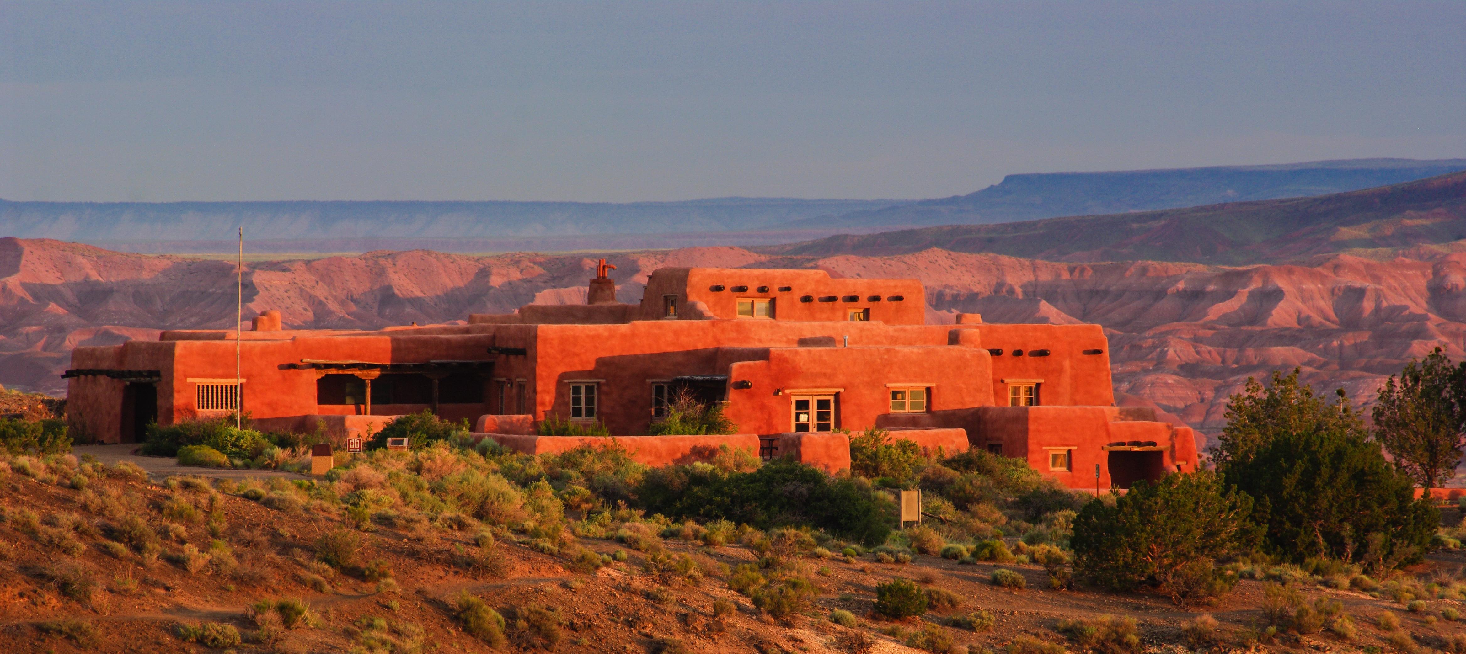 Painted Desert Inn at Dawn