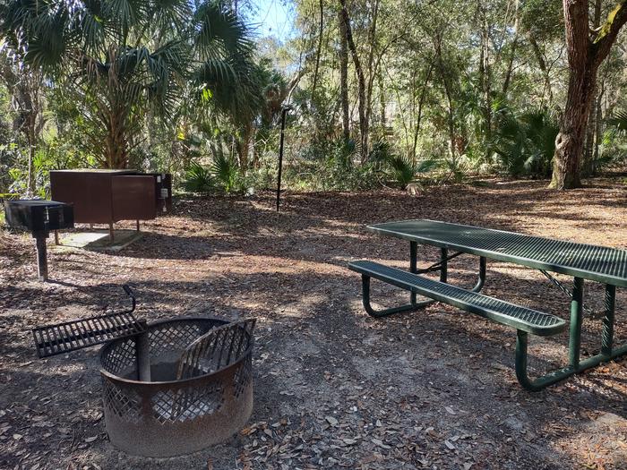 Site 23Amenities: grill, picnic table, light pole, fire ring, bear-proof storage locker