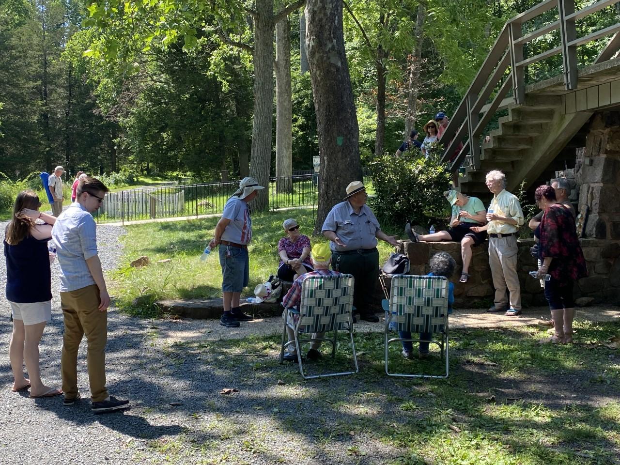 Hopewell Furnace orientation