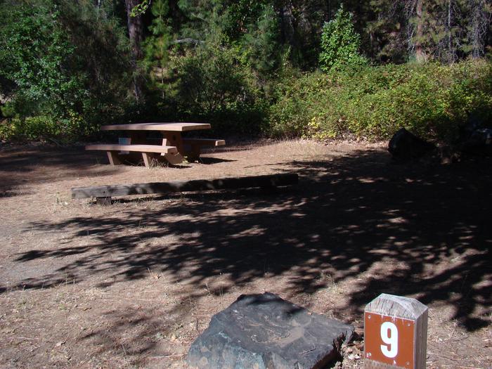 View of Ackerman Campground Campsite 9Ackerman Campground Campsite 9