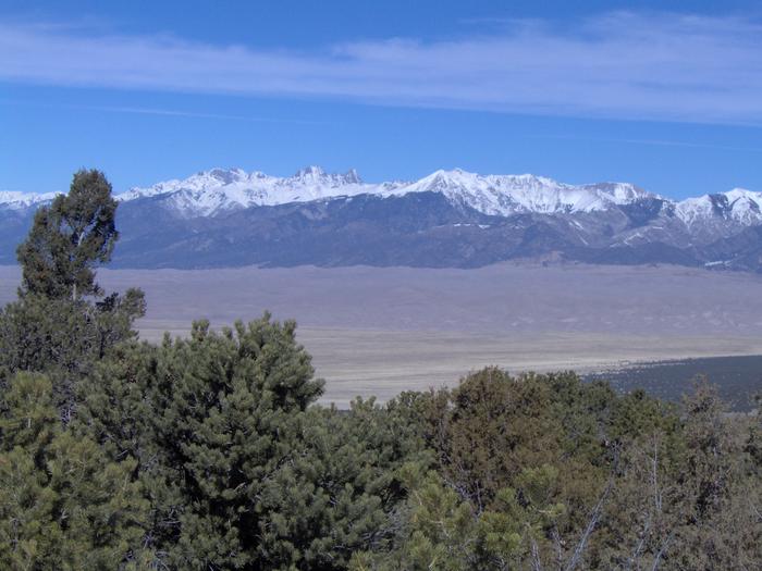 Great Sand Dunes from Picnic Area