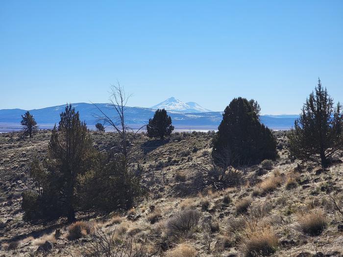View of Mt. Shasta from the the Klamath Hills Recreation Area.