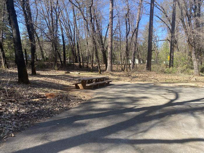 A photo of Site 018 of Loop AREA LAKESHORE EAST at LAKESHORE EAST with Picnic Table, Fire Pit, Tent Pad