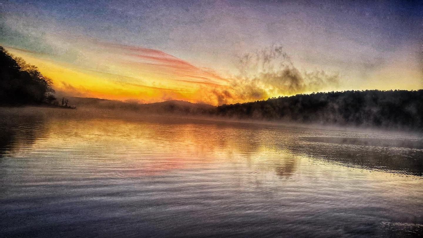 Sunrise on Dierks Lake
