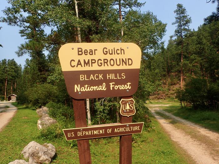 Bear Gulch EntranceBear Gulch Entrance Sign