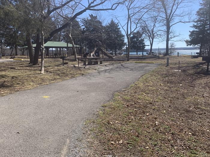 A photo of Site 31 of Loop SLAN at STRAYHORN LANDING with Picnic Table, Electricity Hookup, Water Hookup