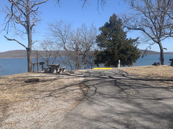 A photo of Site 17 of Loop SLAN at STRAYHORN LANDING with Picnic Table, Electricity Hookup, Water Hookup