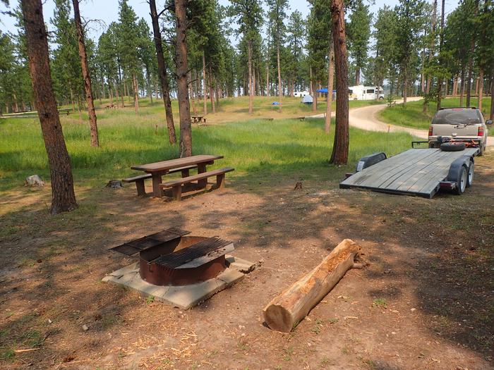 Site 13 Dutchman #2Pad and campsite 