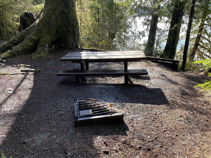A photo of Site 007 of Loop Willaby at WILLABY CAMPGROUND with Picnic Table, Fire Pit