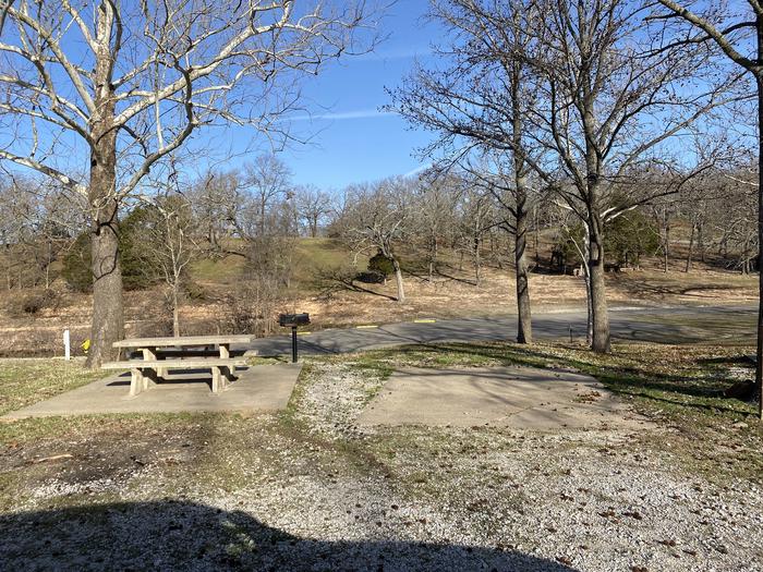A photo of Site 055 of Loop CBEN at COOKSON BEND with Picnic Table, Electricity Hookup, Fire Pit, Water Hookup
