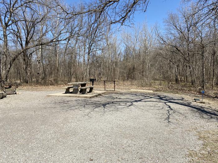 A photo of Site A35 of Loop PBAI at PETTIT BAY with Picnic Table, Fire Pit, Shade, Waterfront, Water Hookup