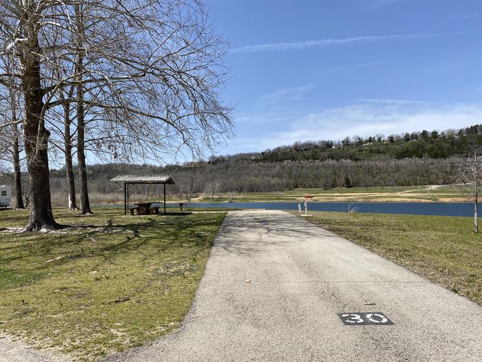 A photo of Site 30 of Loop River Run Park at River Run Park with Picnic Table