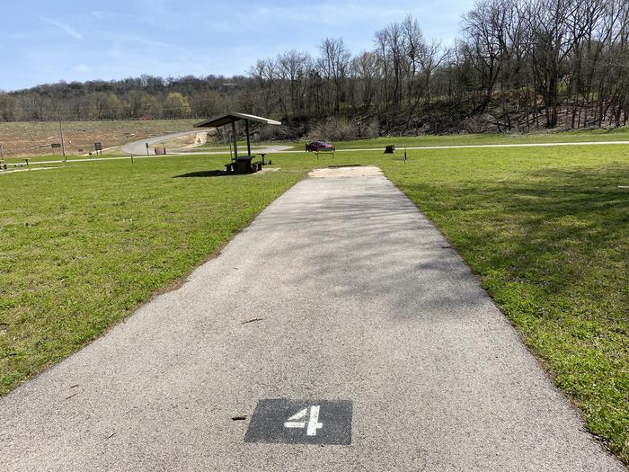 A photo of Site 4 of Loop River Run Park at River Run Park with Picnic Table
