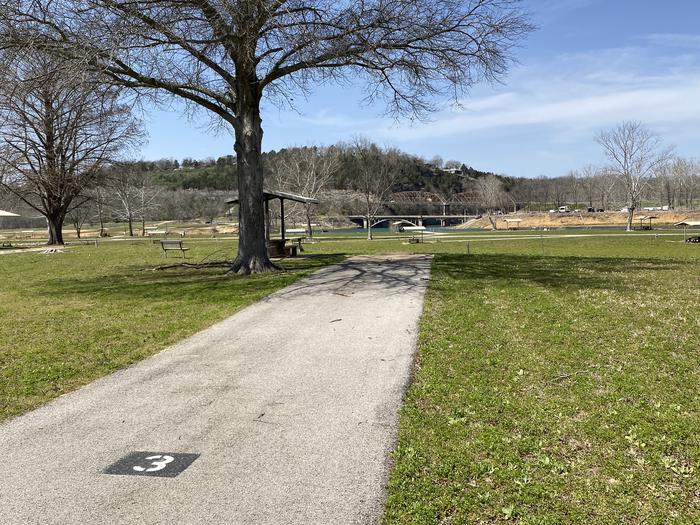 A photo of Site 3 of Loop River Run Park at River Run Park with Picnic Table