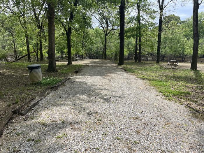A photo of Site 07 of Loop OAKV at SIX MILE CREEK with Picnic Table, Electricity Hookup, Fire Pit, Waterfront, Lantern Pole, Water Hookup