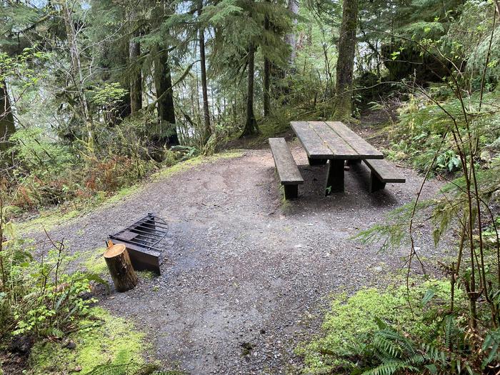 A photo of Site 019 of Loop Willaby at WILLABY CAMPGROUND with Picnic Table, Fire Pit