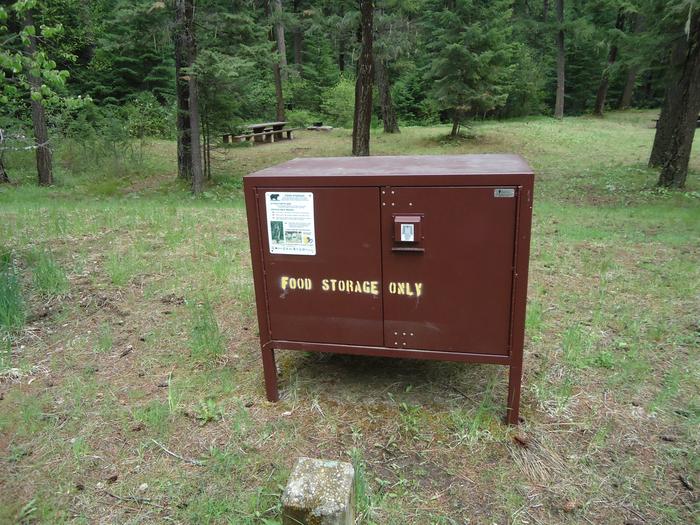 Trout Creek Campground Bear Proof Storage Box