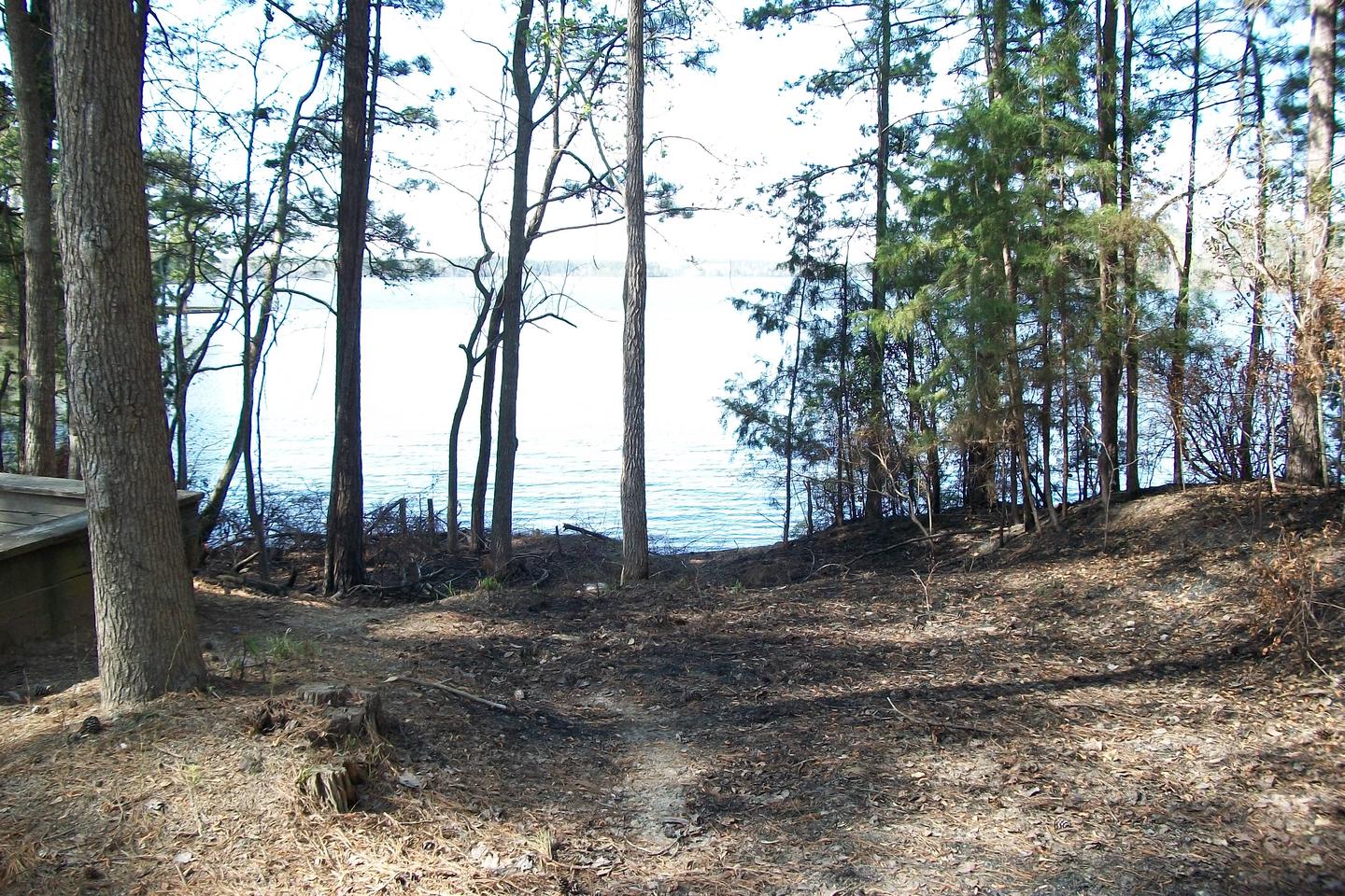Site 19 Trail to lake 