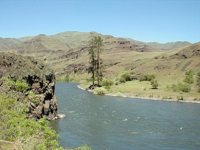 Close up view of the Grande Ronde Lower Section in Washington State